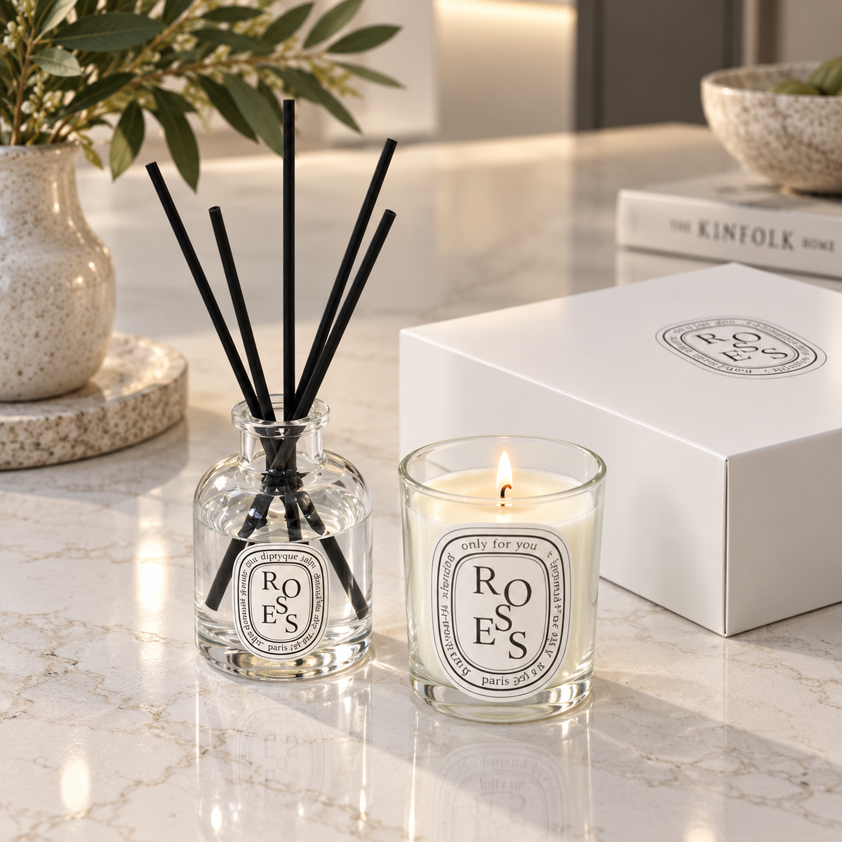 The Scented Candle & Reed Diffuser Set