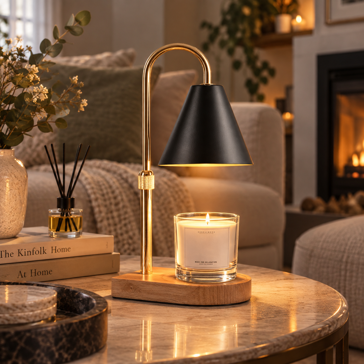 Ember Arc Adjustable Candle Warmer Lamp