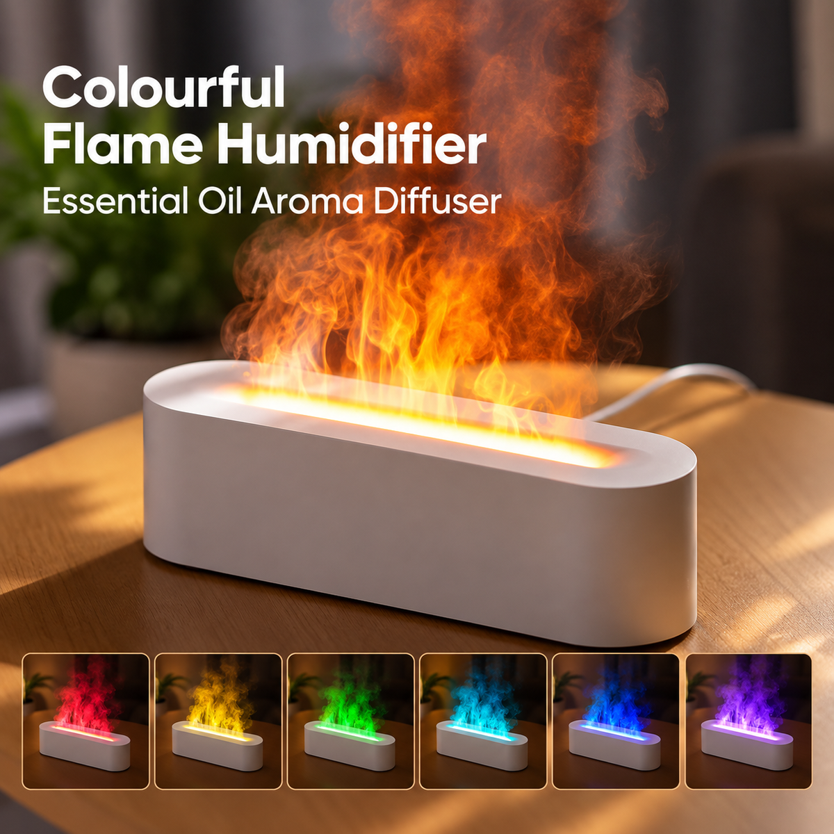Ember Glow Flame Aroma Diffuser