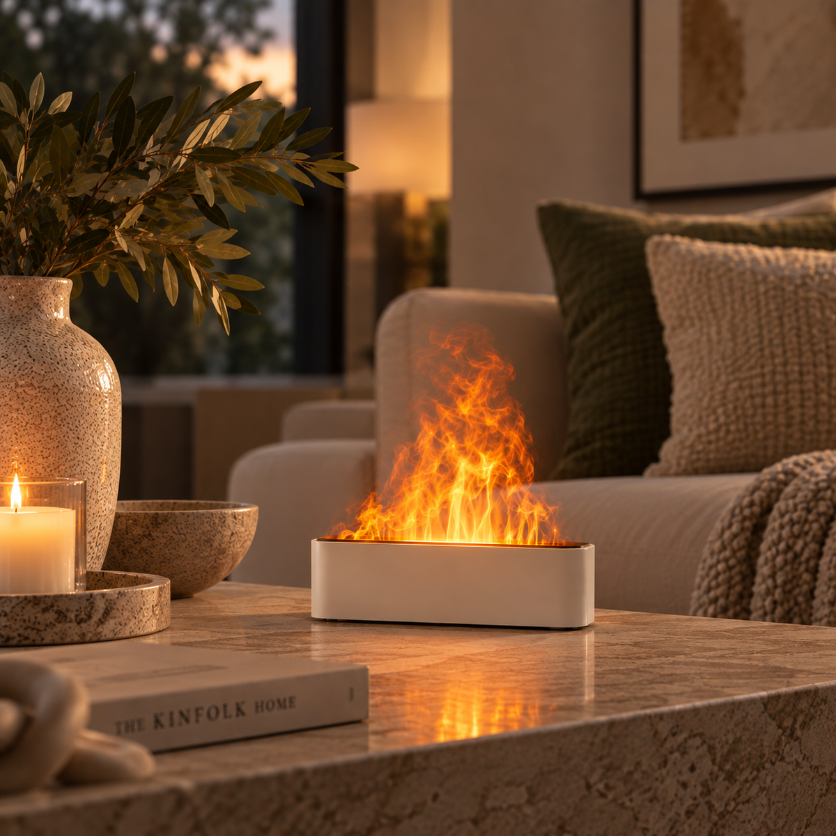 Ember Glow Flame Aroma Diffuser