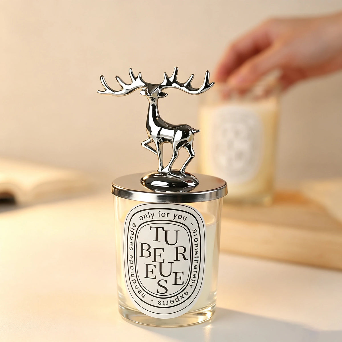 The Decorative Lidded Scented Candle