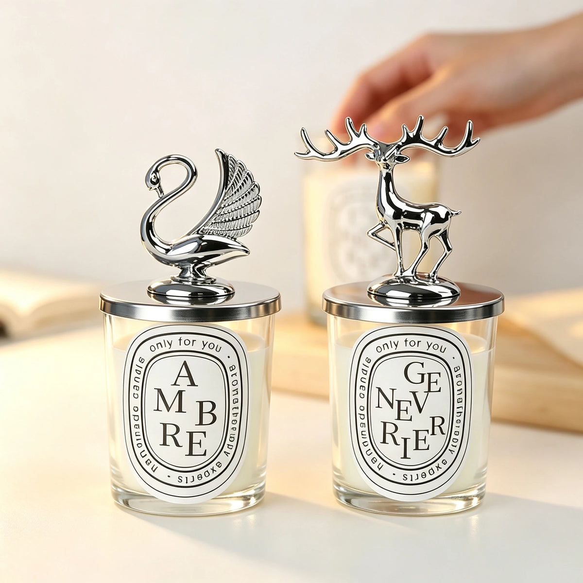 The Decorative Lidded Scented Candle