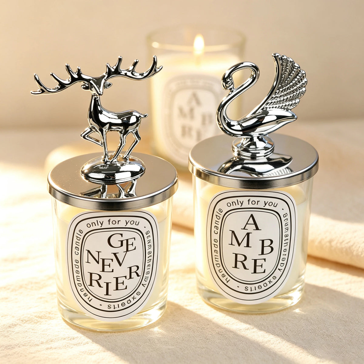 The Decorative Lidded Scented Candle