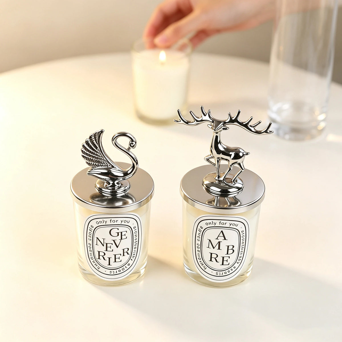 The Decorative Lidded Scented Candle