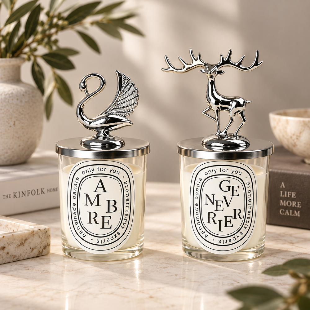 The Decorative Lidded Scented Candle