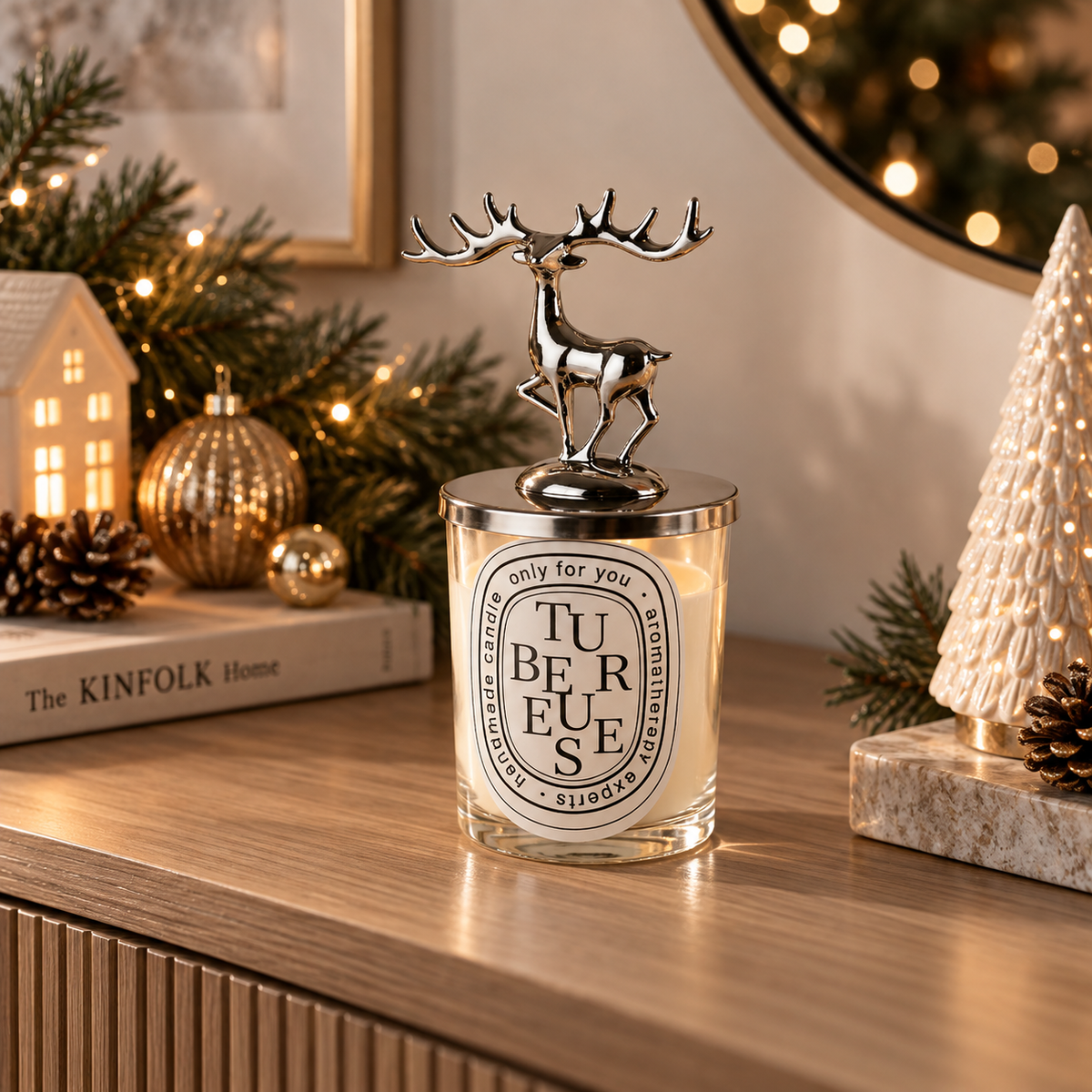 The Decorative Lidded Scented Candle